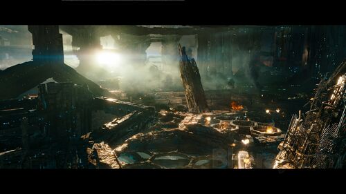 Image - Dotf-cybertron-film-landscape.jpg - Teletraan I: The ...