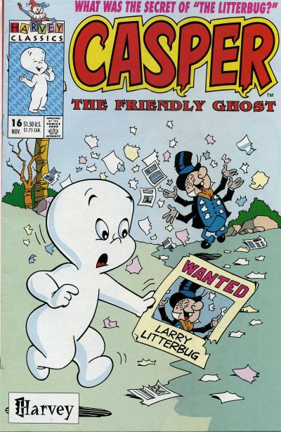 Casper The Friendly Ghost Vol 2 16 - Harvey Comics Database Wiki