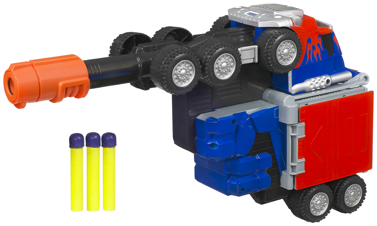 Optimus Prime Battle Rig Blaster - Nerf Wiki