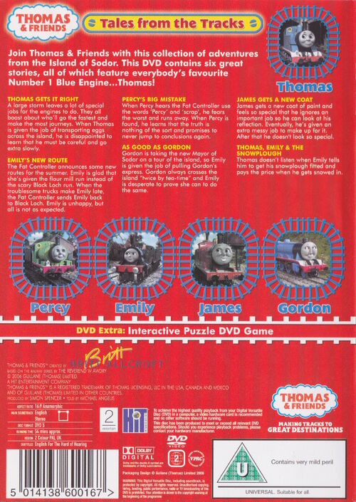 Tales from the Tracks (UK) - Thomas the Tank Engine Wikia