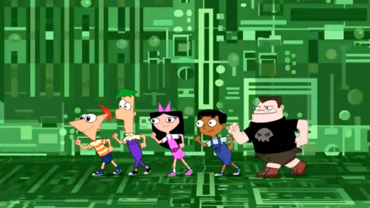 Image - The gang dancing.jpg - Phineas and Ferb Wiki - Your Guide to ...