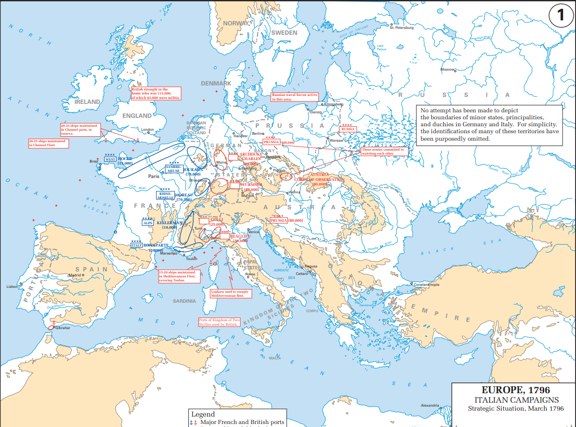 Map Of Europe During Napoleonic Wars - United States Map