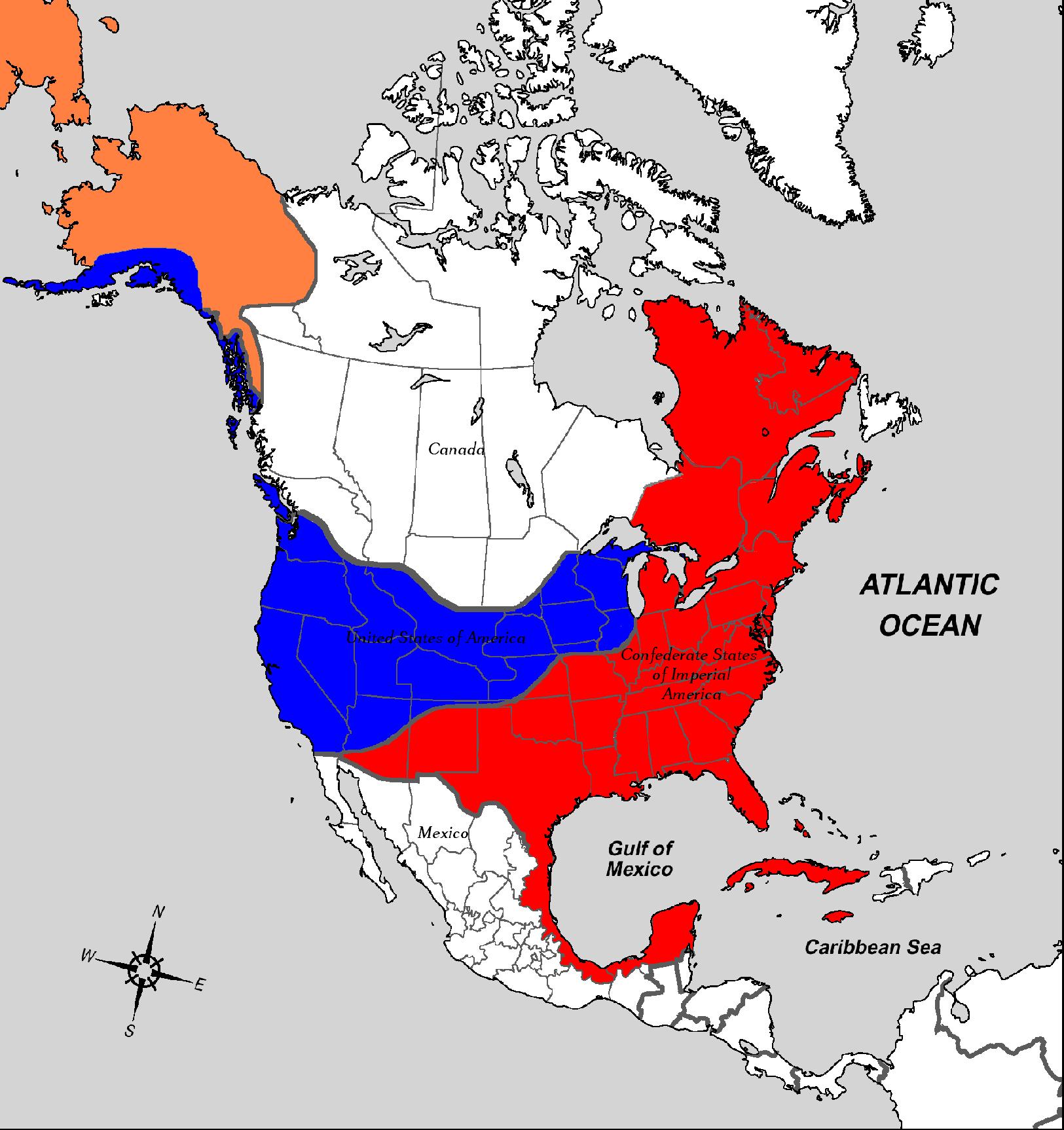 The Germano-Confederate Wars - Alternative History