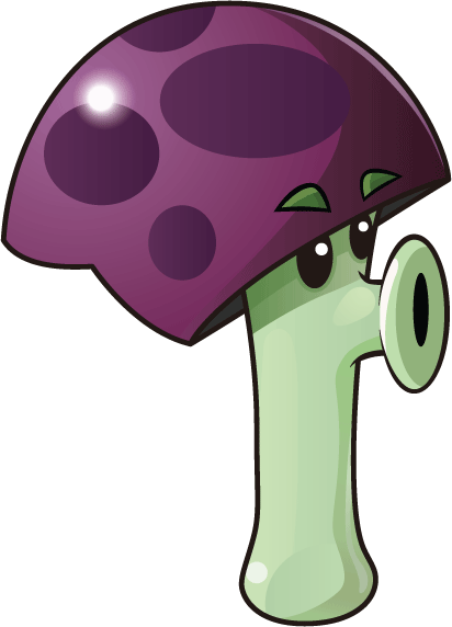 Image - Scaredy-shroom.png - Plants vs. Zombies Wiki, the free Plants ...