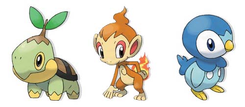 Image - Turtwig , Chimchar y Piplup.jpg - Idea Wiki - Wikia