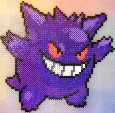 Image - Gengar pokemon bead sprite by artheas2d-d49c7fy.png - PokéFanon ...