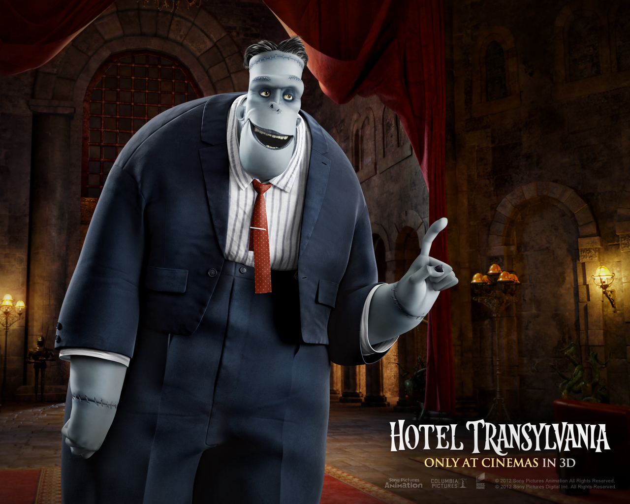 Image - Frankenstein wallpaper.jpg - Hotel Transylvania Wiki