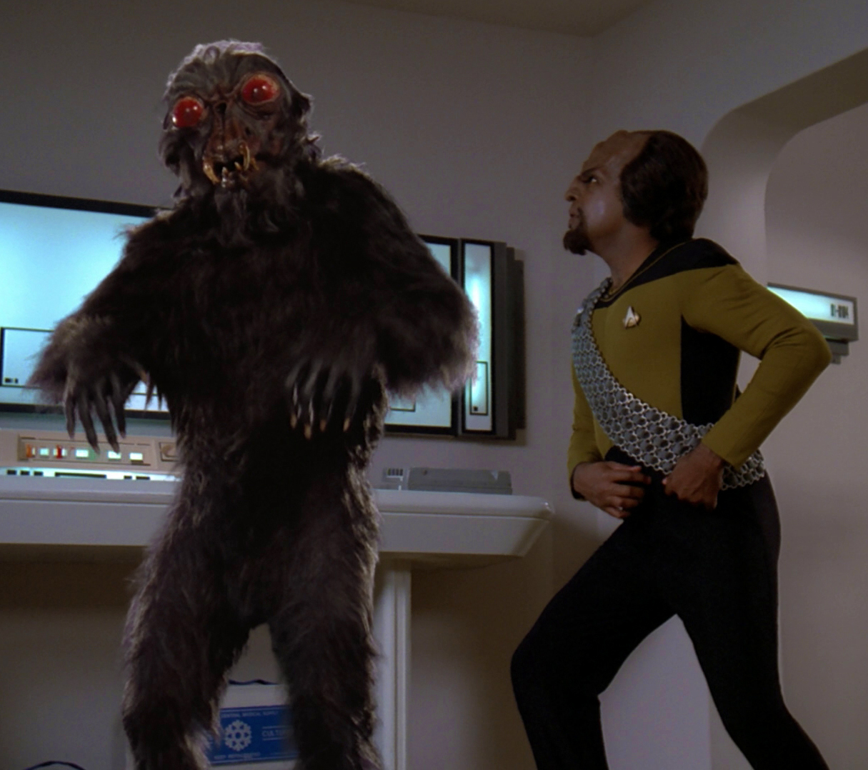 Here is my completed Salt Vampire/Monster/M113 Creature! : r/startrek