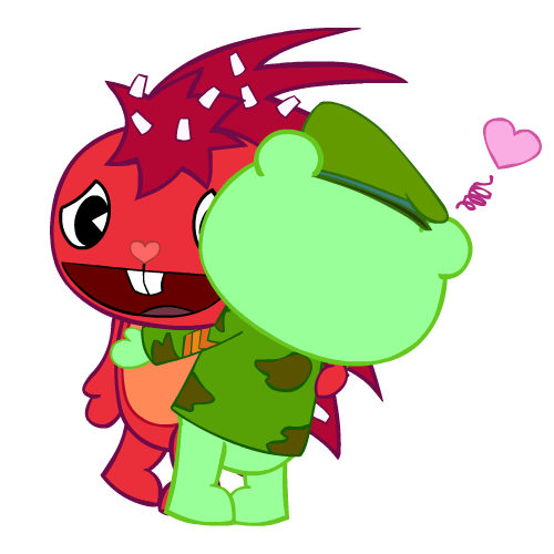 Image - Htf flippy x flaky by cutemooshi-d4nfdmd.png - Happy Tree ...