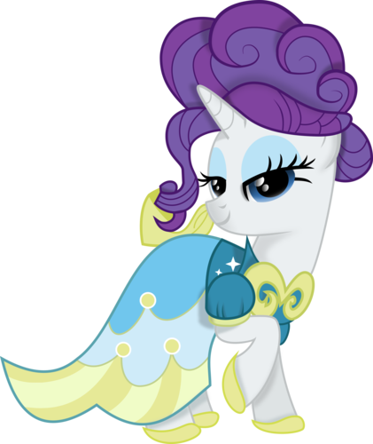 Image - Rarity alternate dress by artist-implatinum.png - My Little ...