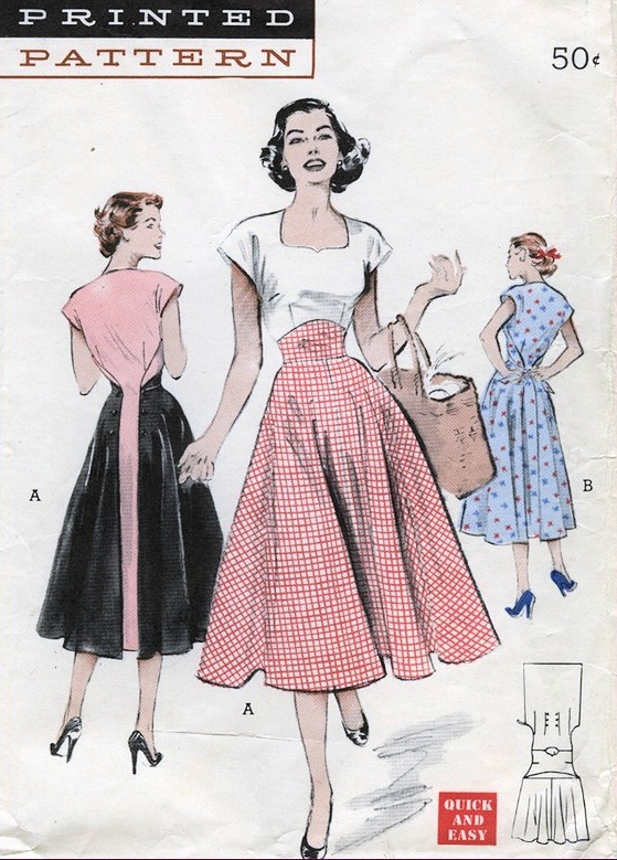 Butterick 6150 A - Vintage Sewing Patterns