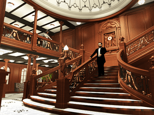 Grand Staircase - Titanic - Adventure Out Of Time Wiki