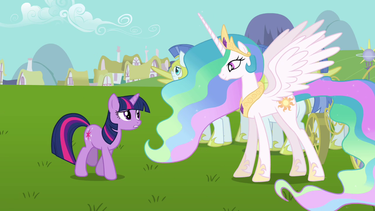 Image - Twilight and Celestia 