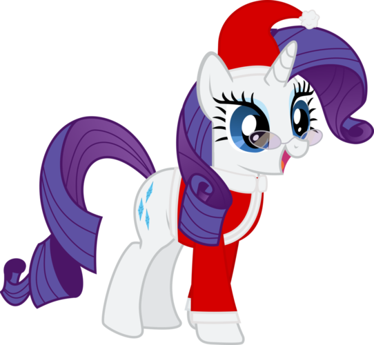 Image - Rarity Christmas Pony by artist-sakatagintoki117.png - My ...
