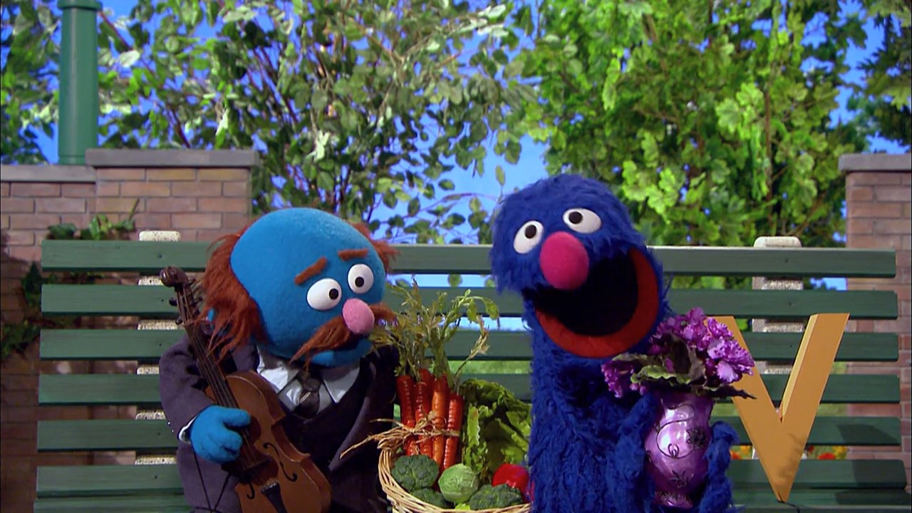 Grover and Mr. Johnson - Muppet Wiki