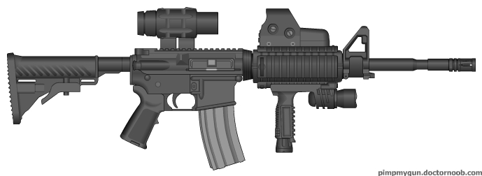 Custom M4/M16 variants (Cod monan) - Pimp My Gun Wiki