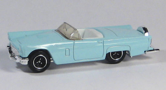 Lavender 1957 ford thunderbird #8