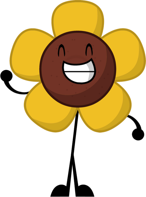 Image - Sunflower Pose.png - Battle For Dream Island Fan Fiction Wiki