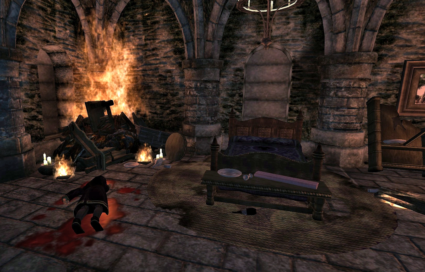 the battle for castle kvatch counts room