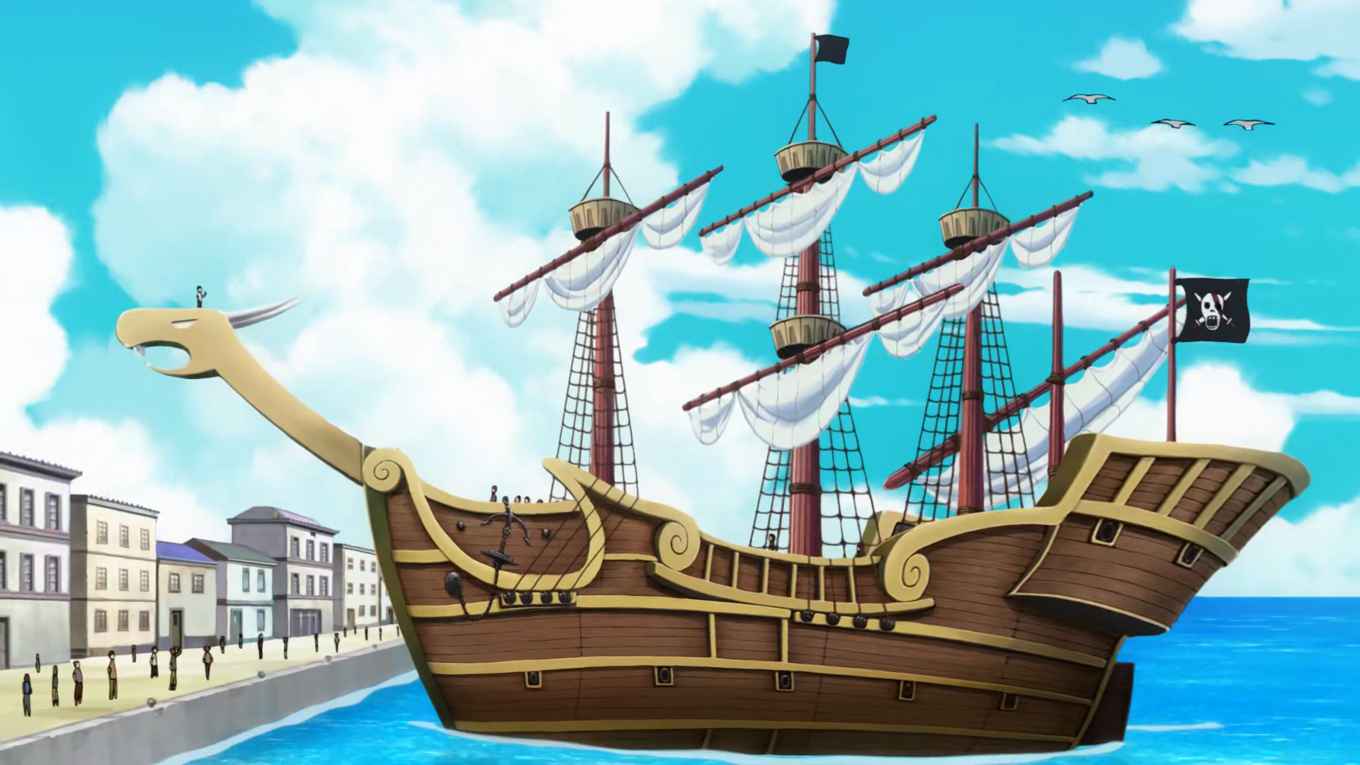 Red Hair Pirates - The One Piece Wiki - Manga, Anime, Pirates, Marines ...