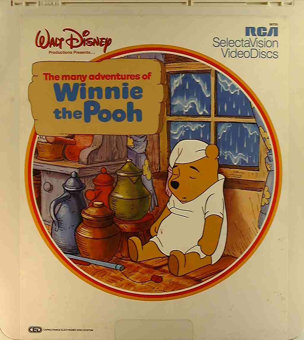 The Many Adventures Of Winnie The Pooh Original Vintage Walt Disney ...