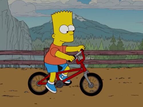 Image - Bart bike 2.jpg - Simpsons Wiki