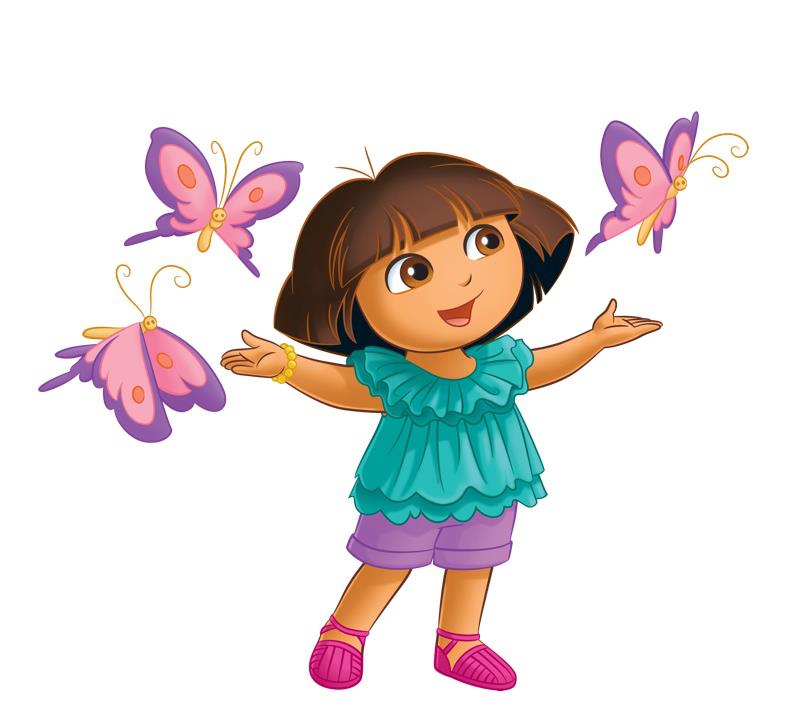 Image - Dora and Butterflies.jpg - Dora the Explorer Wiki