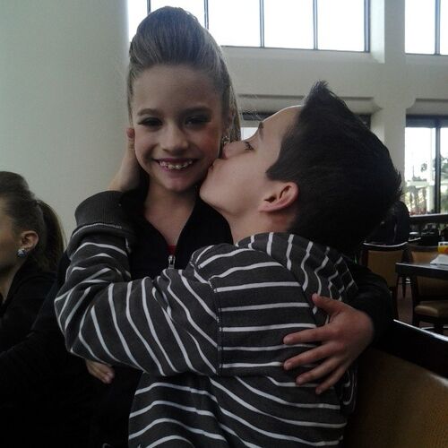 Bluey And Mackenzie Kiss
