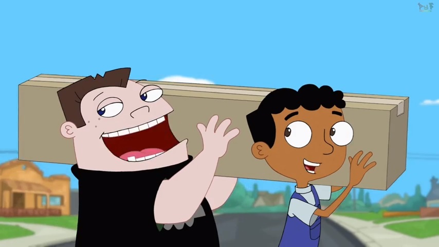 Image - Baljeet and Buford singing in Alone.JPG - Phineas and Ferb Wiki ...