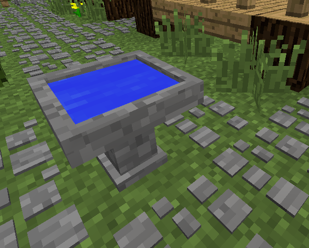 Bird bath mrcrayfish s furniture mod wiki