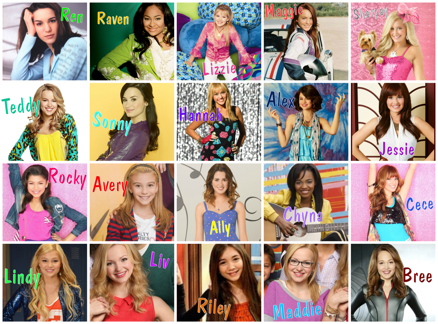 Top 10 disney female characters liv and maddie wiki