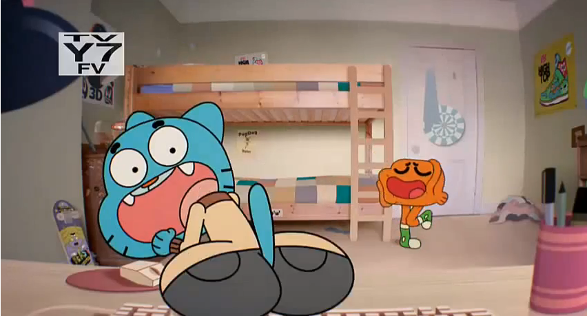 Image - TapeGumballsButt.png - The Amazing World of Gumball Wiki