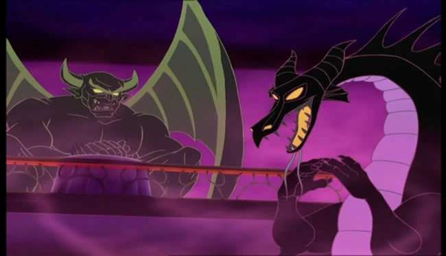 Image - Chernabog&DragonMaleficent.jpg - DisneyWiki