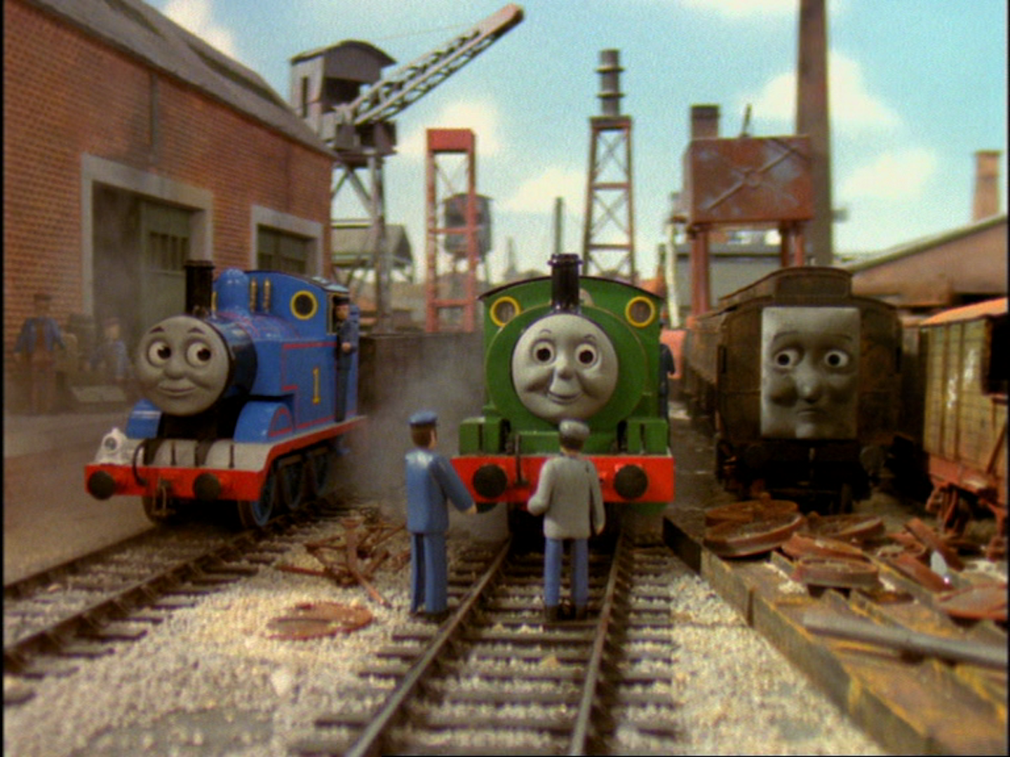 Image - Thomas,PercyandOldSlowCoach18.png - Thomas the Tank Engine Wikia