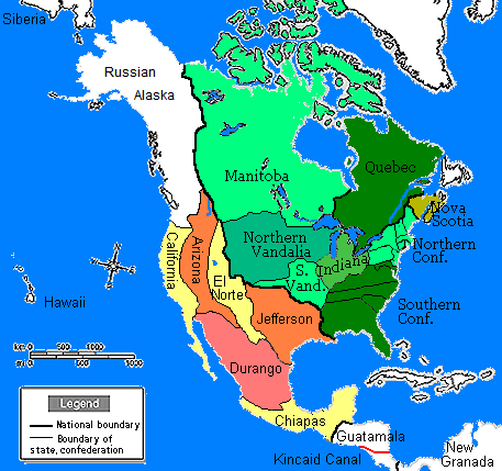 North America in 1880 - Sobel Wiki