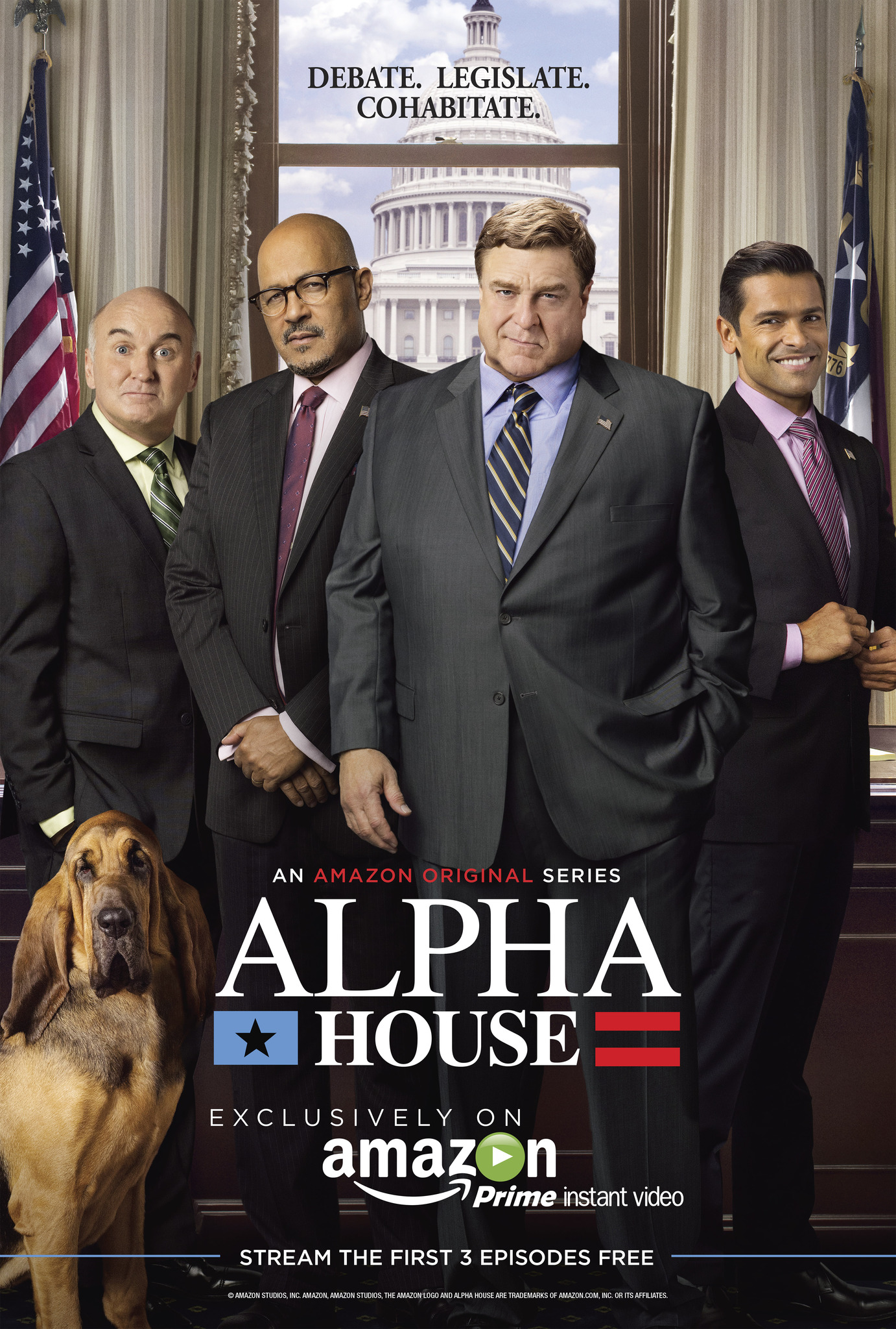 Image - Alpha House Season 1 poster.jpg - Alpha House Wiki - Wikia