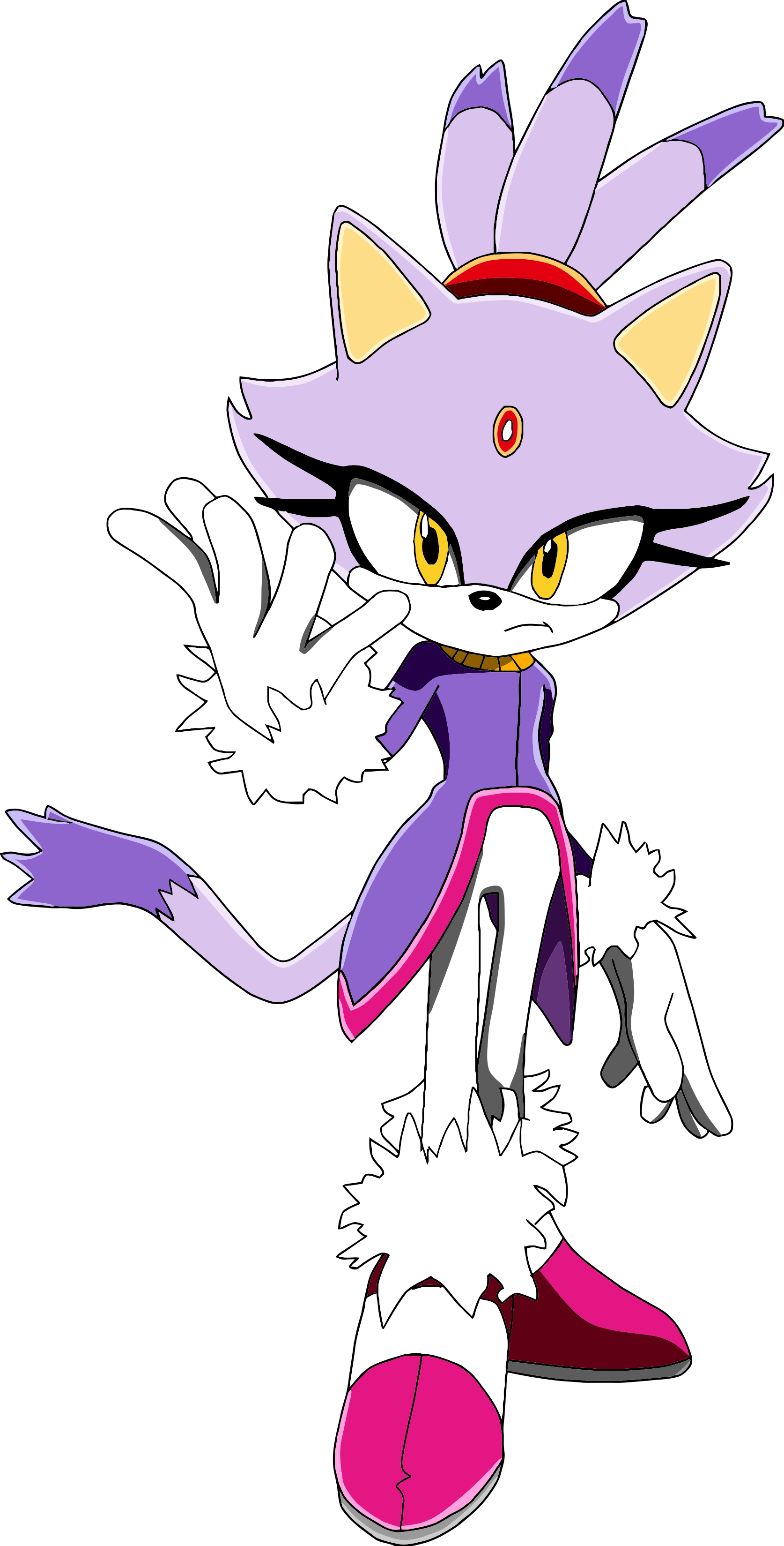 Image - Blaze the Cat - Strength.png - Sonic News Network, the Sonic Wiki