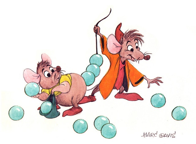 Image - Jaq and Gus concept art.jpg - DisneyWiki