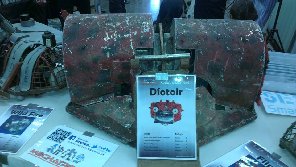 Diotoir - Robot Wars Wiki - Robot Wars Extreme, BBC