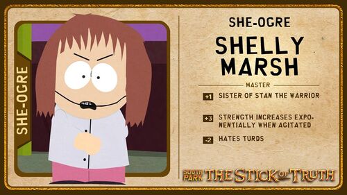 Shelly Marsh - South Park: The Stick of Truth Wiki