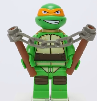 Michelangelo - Brickipedia, the LEGO Wiki