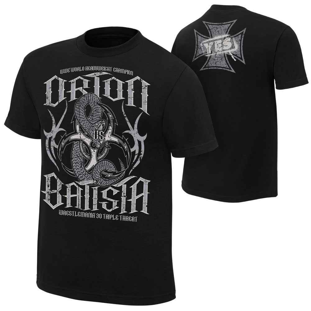 Image - WrestleMania 30 Randy Orton vs. Batista Event T-Shirt.jpg - Pro ...