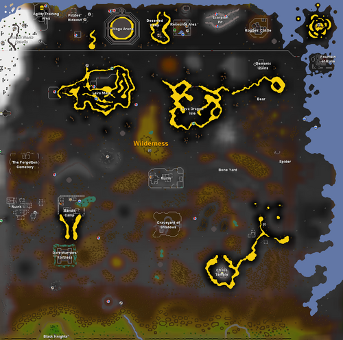 Wilderness - 2007scape Wiki - Wikia