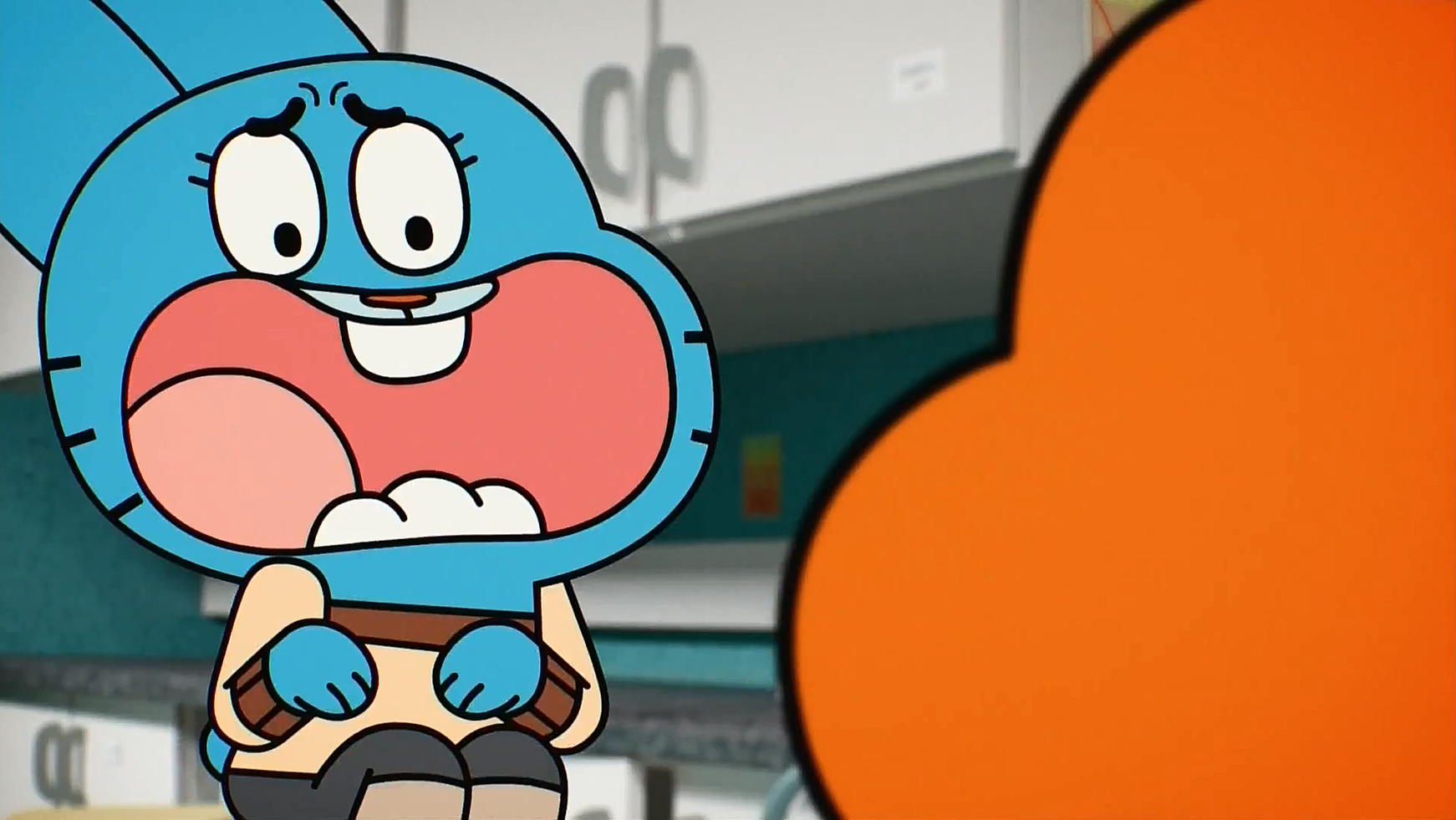 Gumball crying screaming