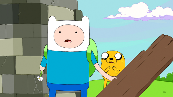 S6e4 Shocked Finn&Jake