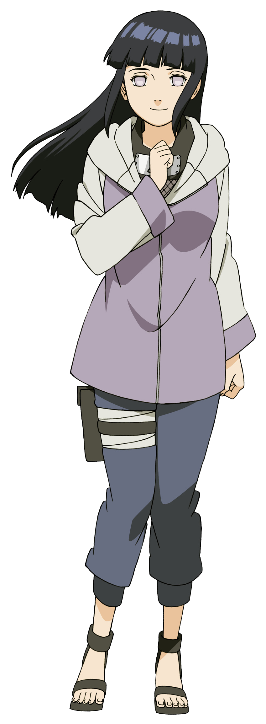 Hinata Hyuuga - Farewell Naruto! It&#039;s been a good 15 years! Minecraft Skin