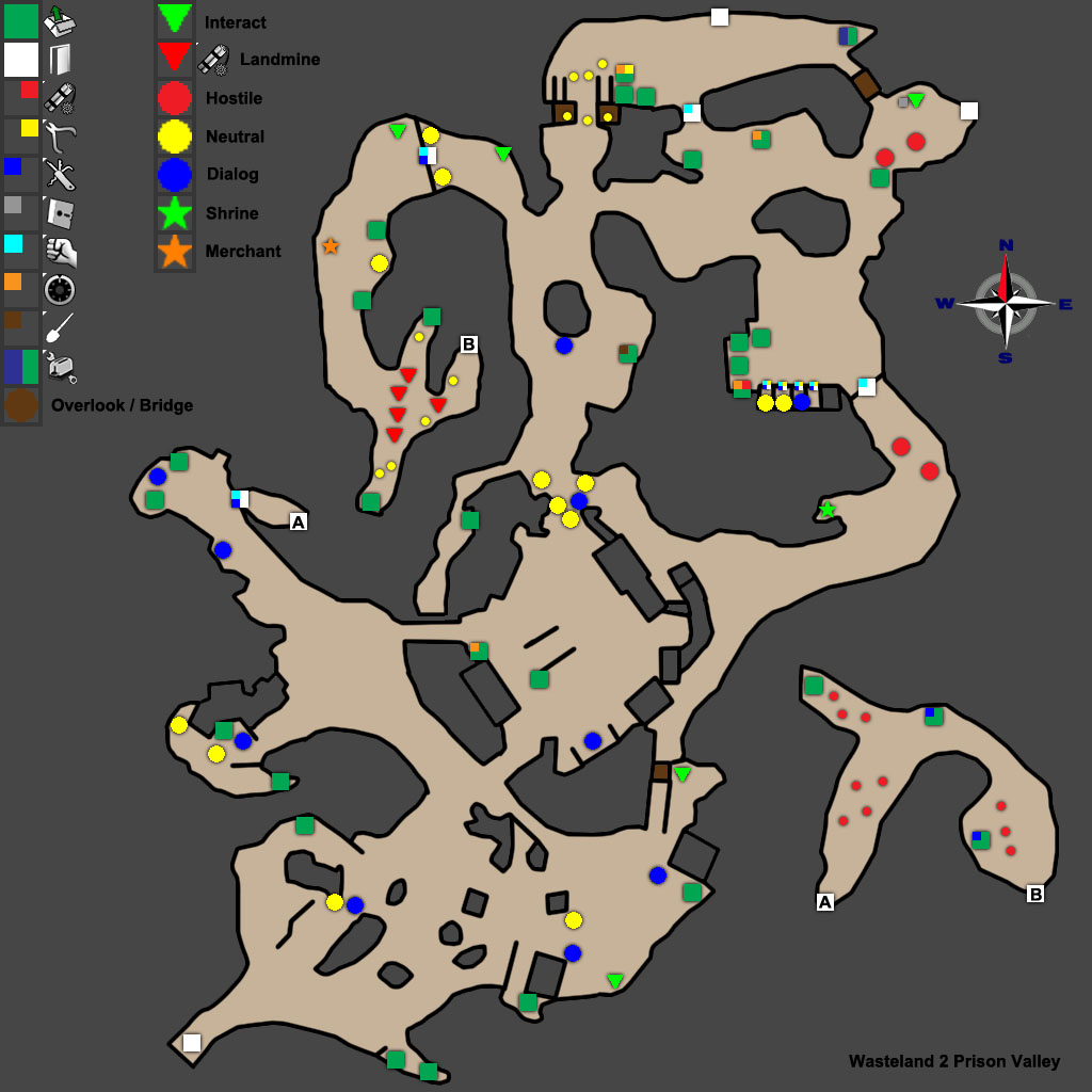 The Prison - Wasteland Wiki - Wasteland, Wasteland 2 and more