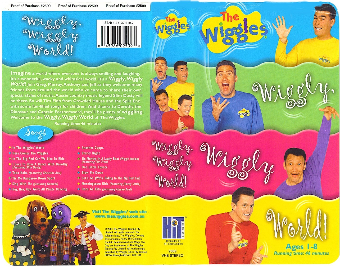 The Wiggles Vhs Lot Greg Murray Jeff Anthony Wiggly W - vrogue.co