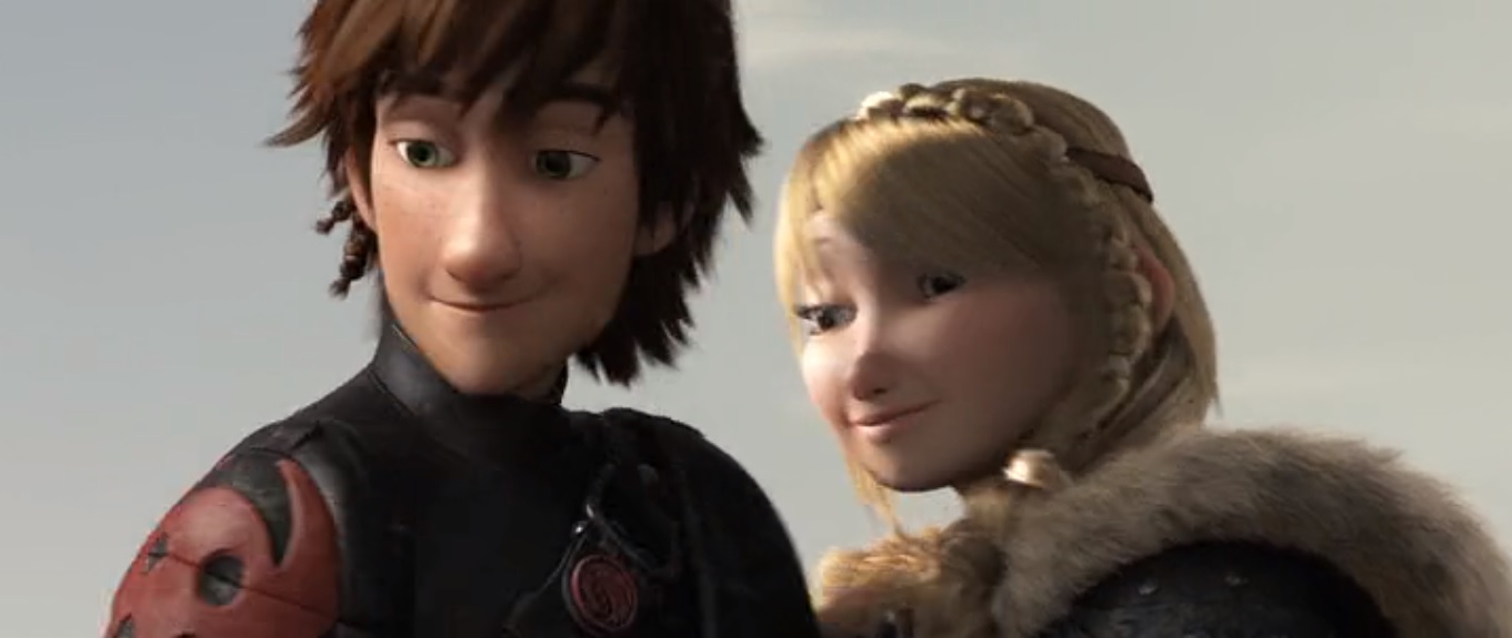 Image - Hiccup and Astrid looking at Gothi.jpg - How to Train Your ...