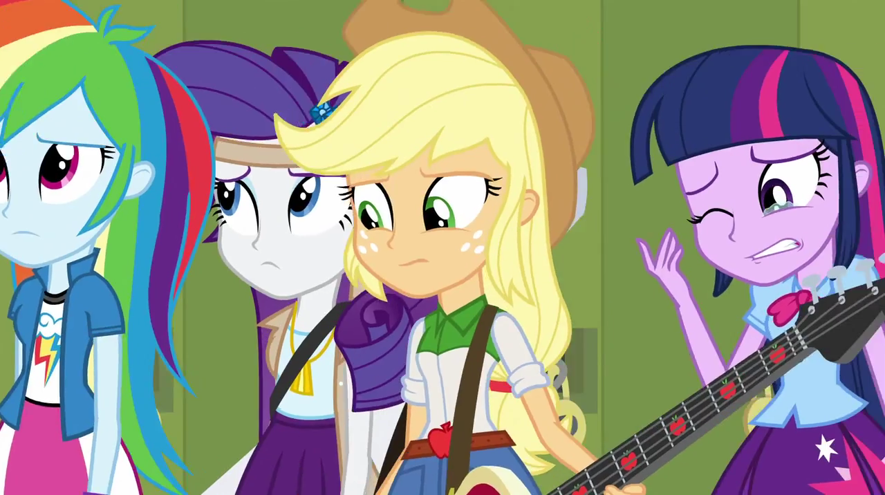 Image - The Rainbooms walk away EG2.png - My Little Pony Friendship is ...